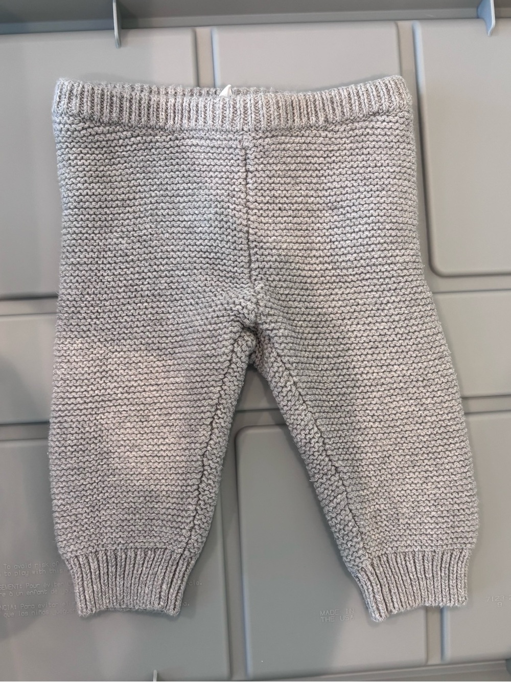 GAP Baby Knit Pants in Light Gray